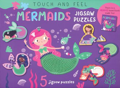 Touch and Feel Puzzle and Board Mermaids