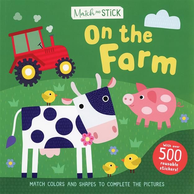 Match and Stick On the Farm