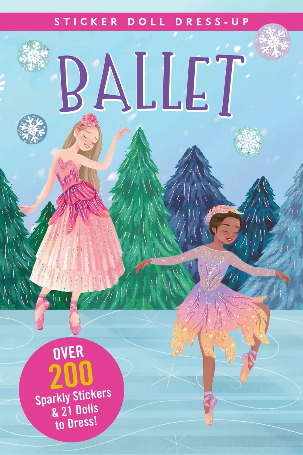 Sticker Doll Dress Up Book Ballet