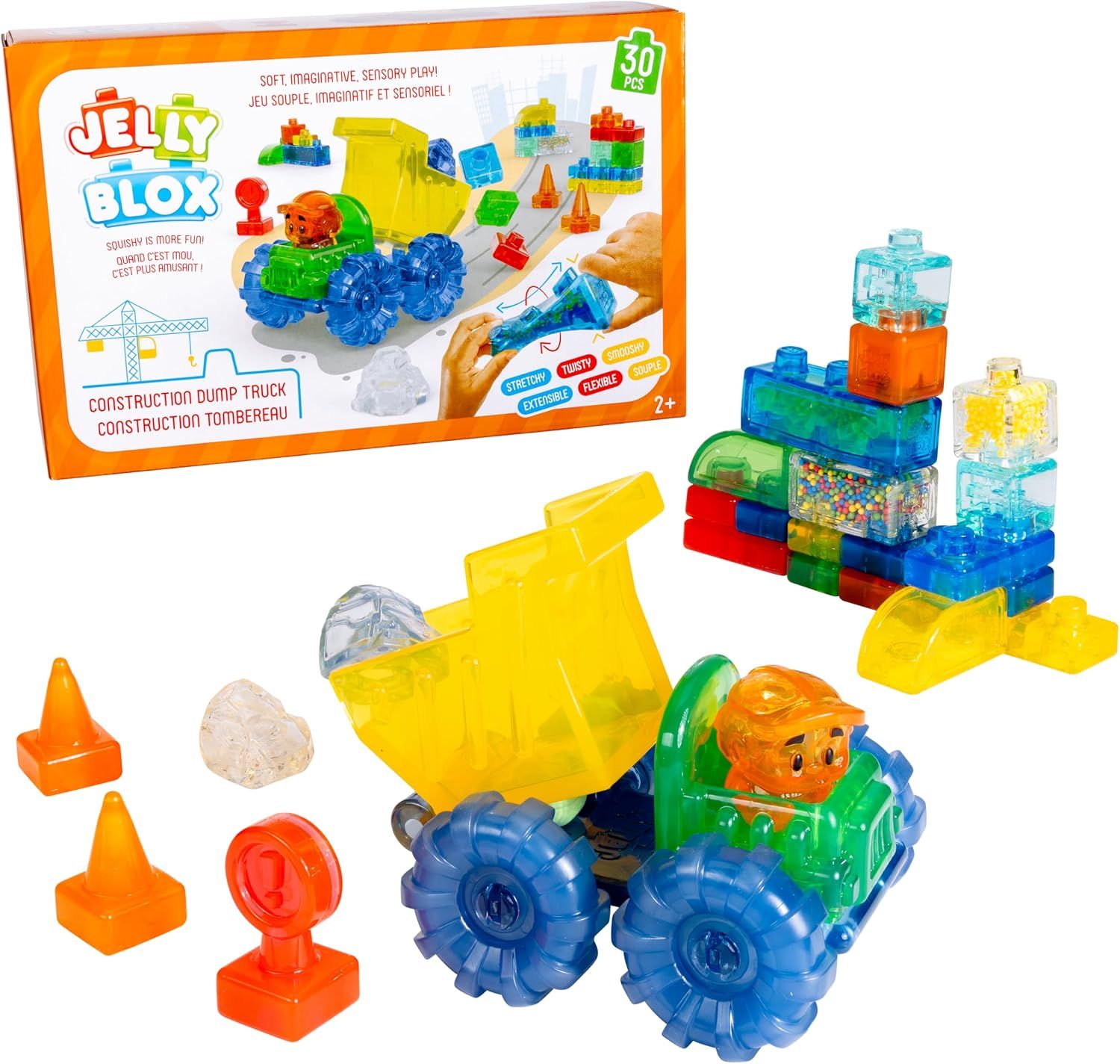 Jelly Blox Construction Dump Truck Set