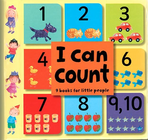 I can Count (9 Mini Libros)