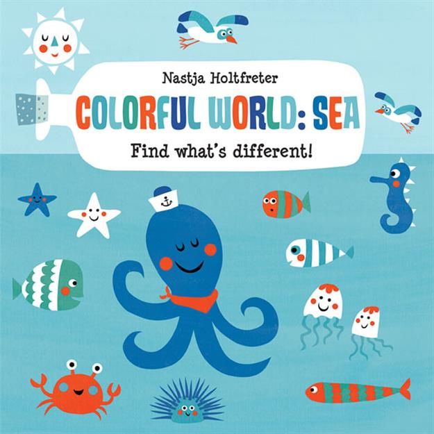 Colorful World Sea (Find What's Different)