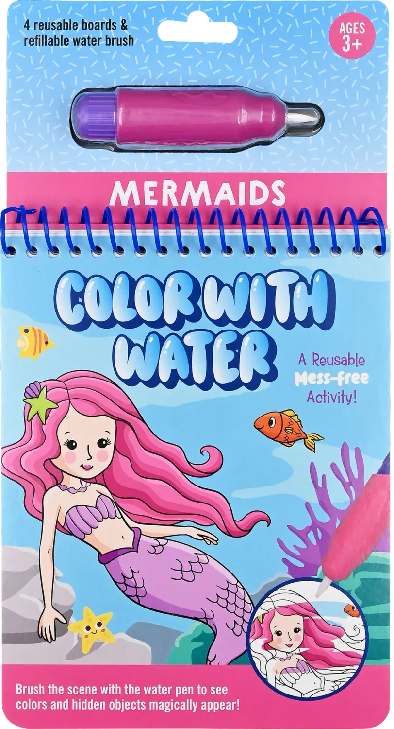 Color with Water Mermaids