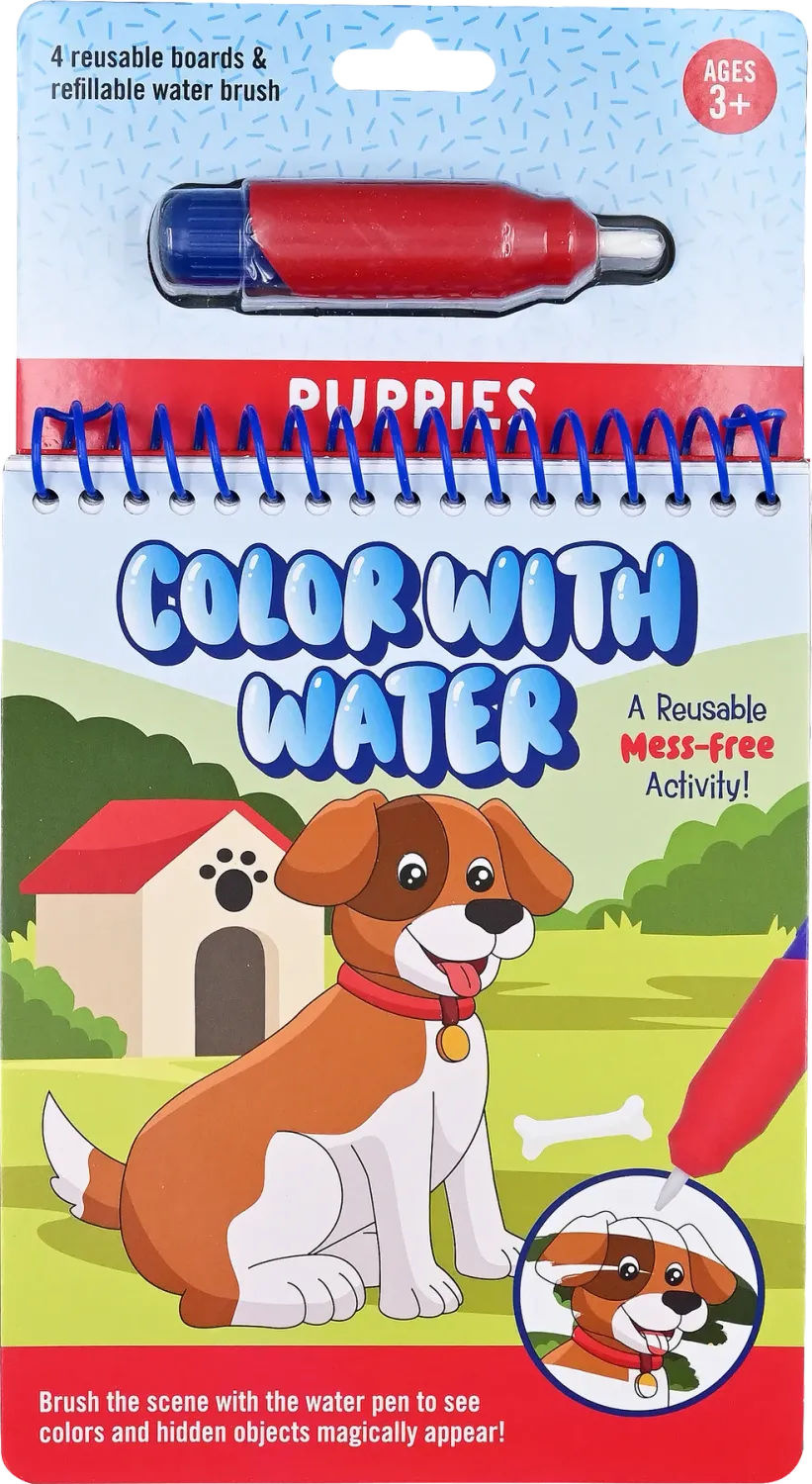Color with Water Puppies
