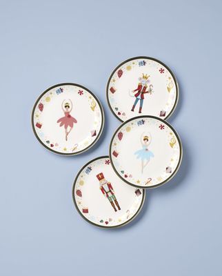 Set de 4 Platitos Nutcracker