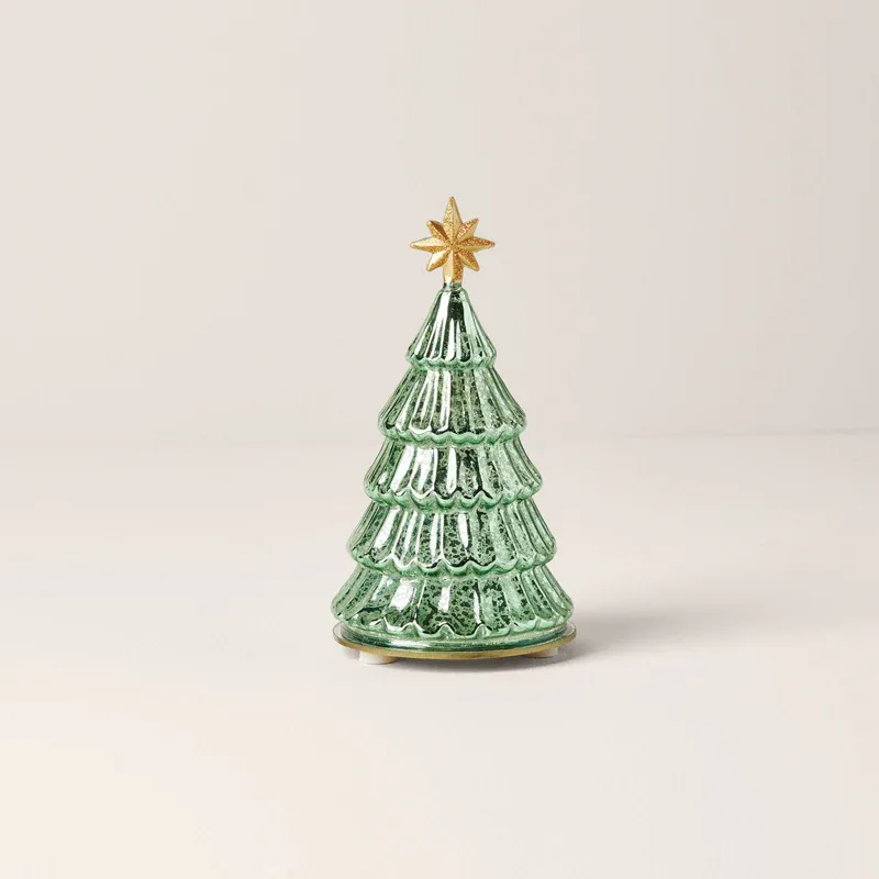 Radiant Light Lit Pine Tree