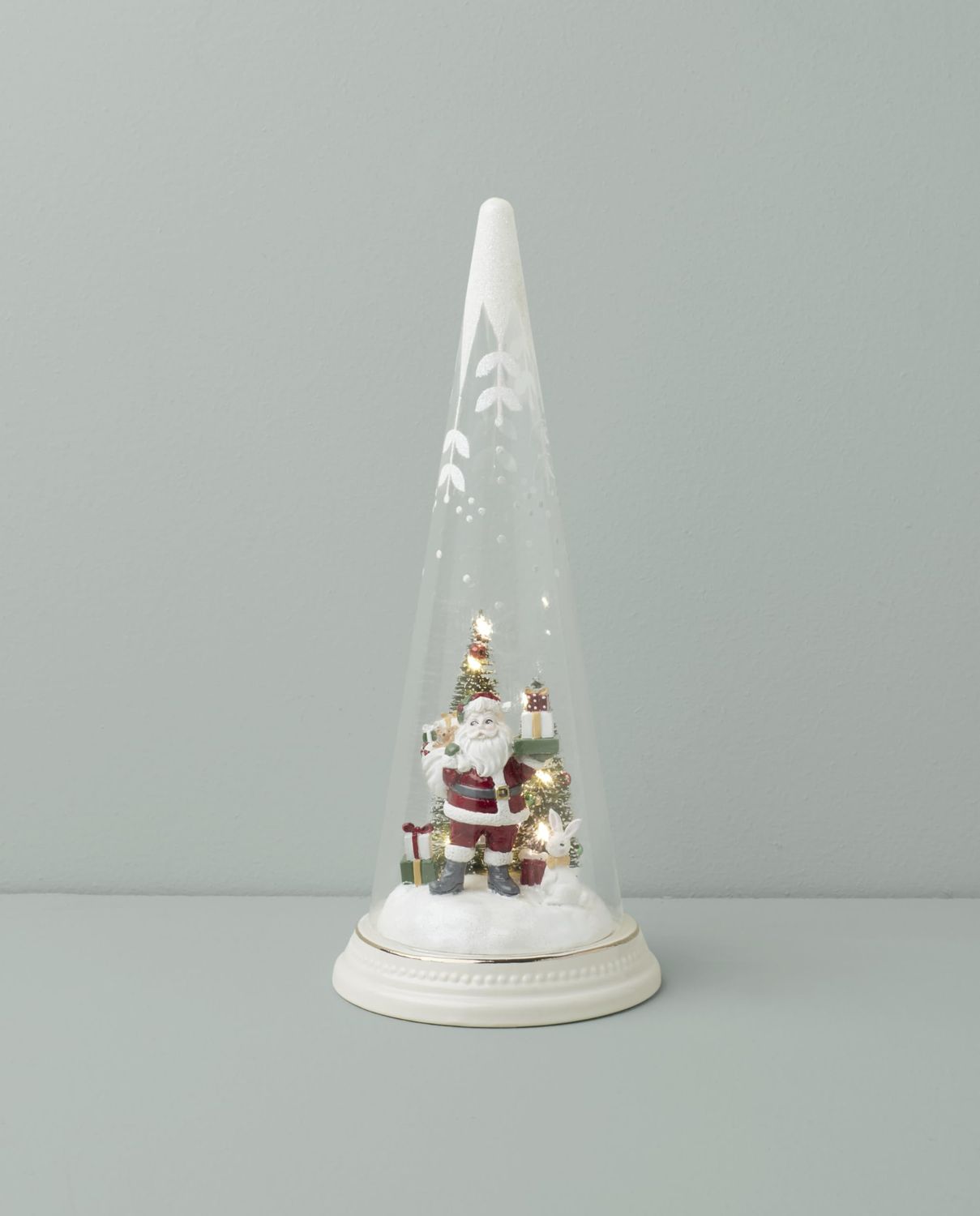 Merry and Magical Lit Santa Figurine