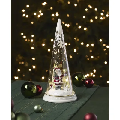 Merry and Magical Lit Santa Figurine