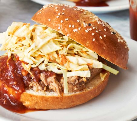 July 24th - Option #1:  PULLED PORK SANDWICH
