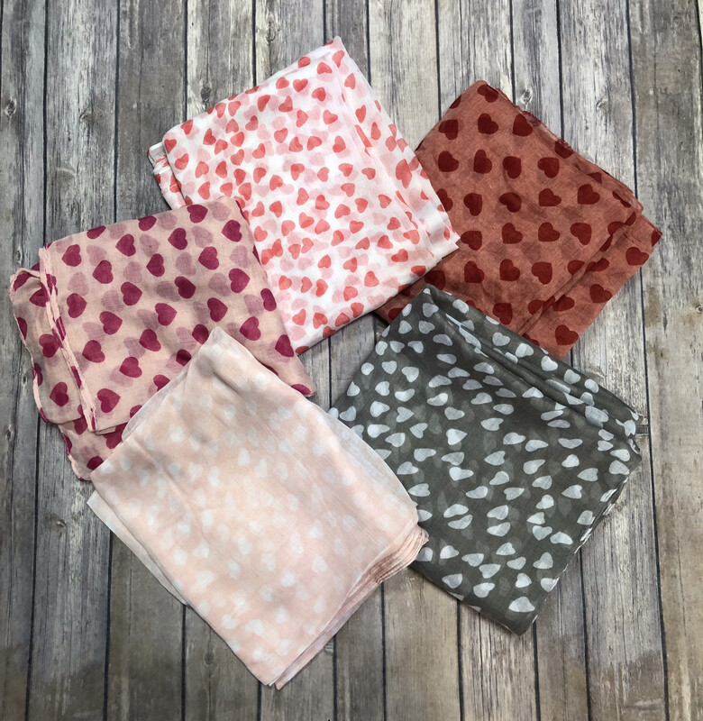 Valentine’s Scarfs!