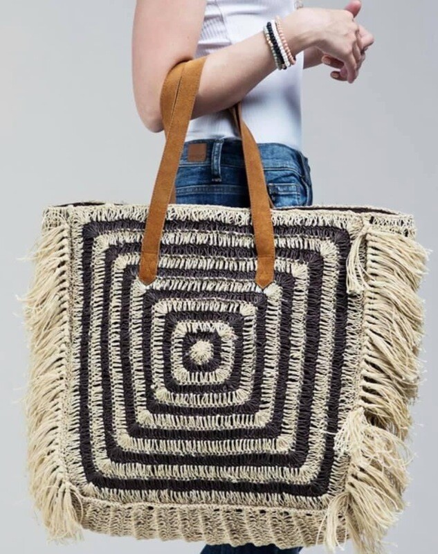 Dizzy Fringe Tote.