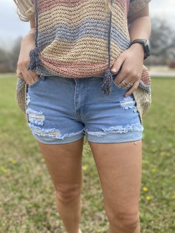Sunday Funday Denim Shorts!