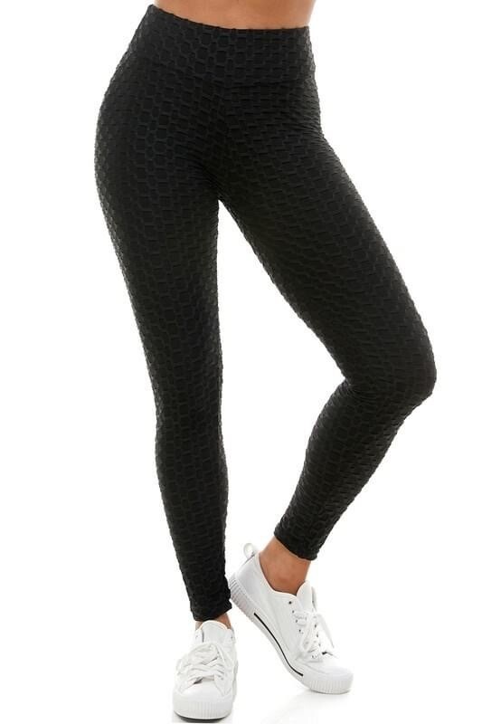 Honeycomb Leggings black.