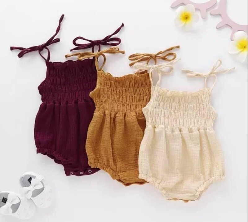 Baby Boho Rompers W/O Pant*