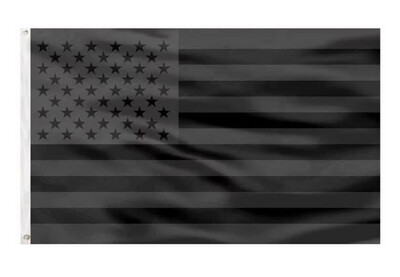 Black American Flag.