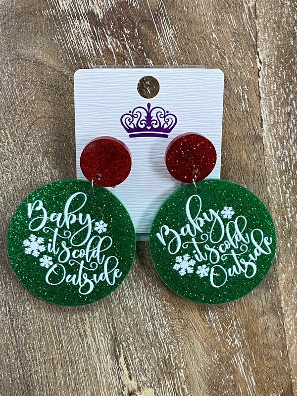 Baby It&#39;s Cold Outside Earrings.