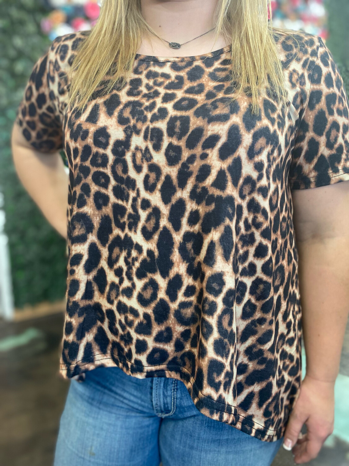 Leopard Hi-Low Top!