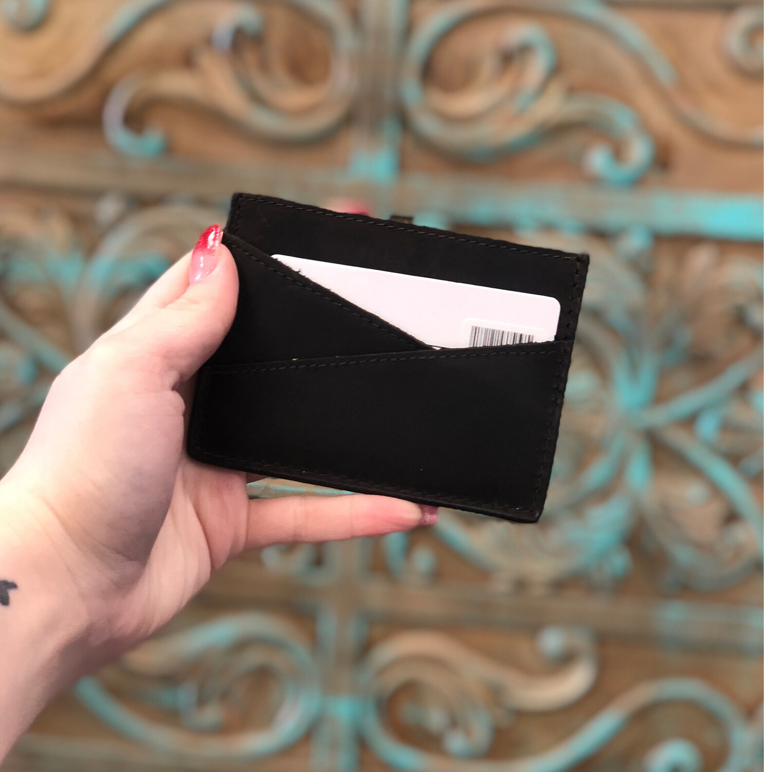 Rustic Credit Card Holder Myra.