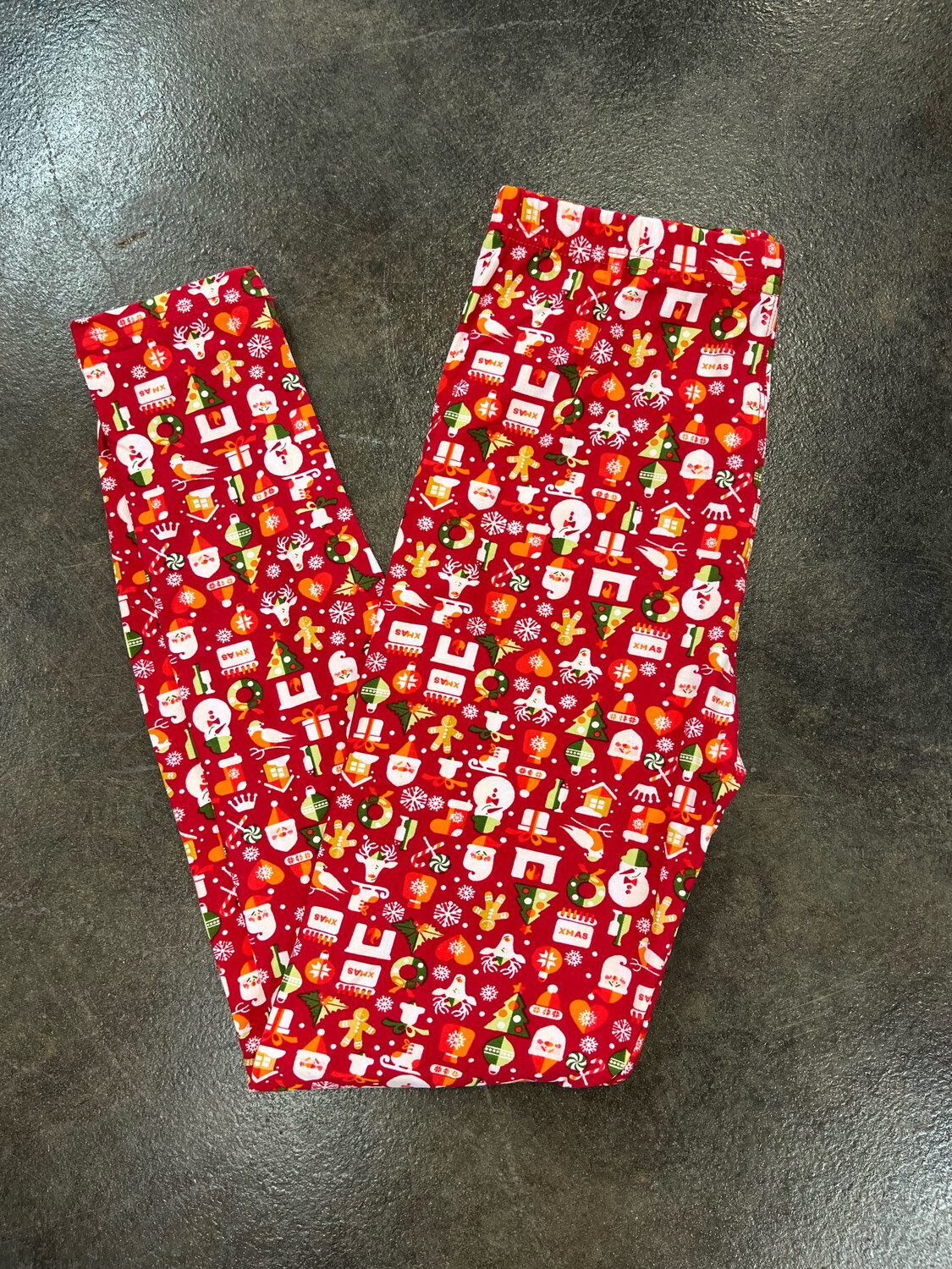 Red Snowman Leggings!