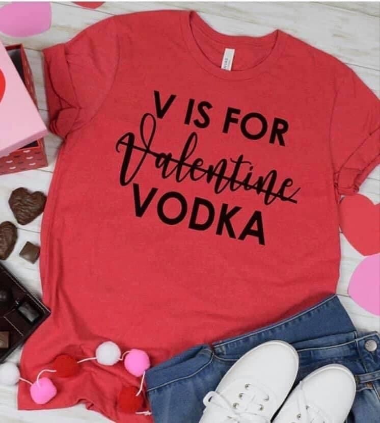 V is for Vodka Tee!