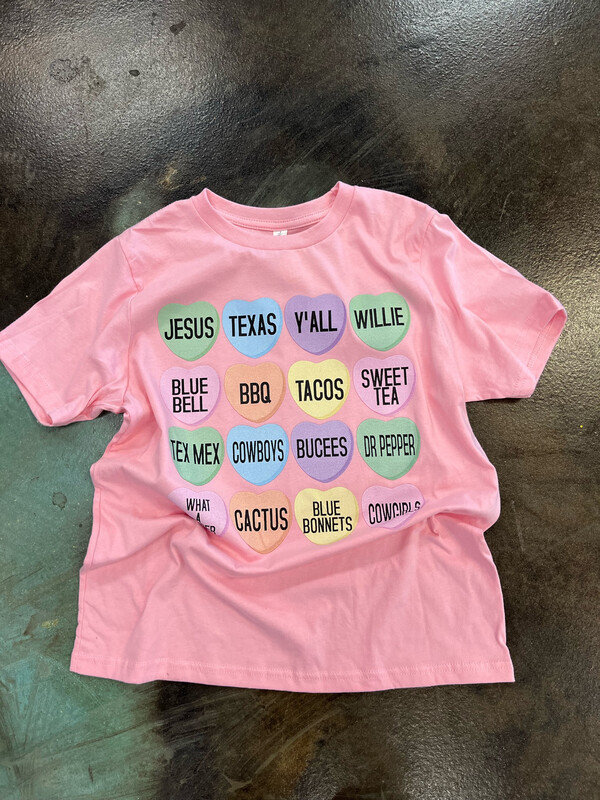 Princess TX Candy Heart Tee!
