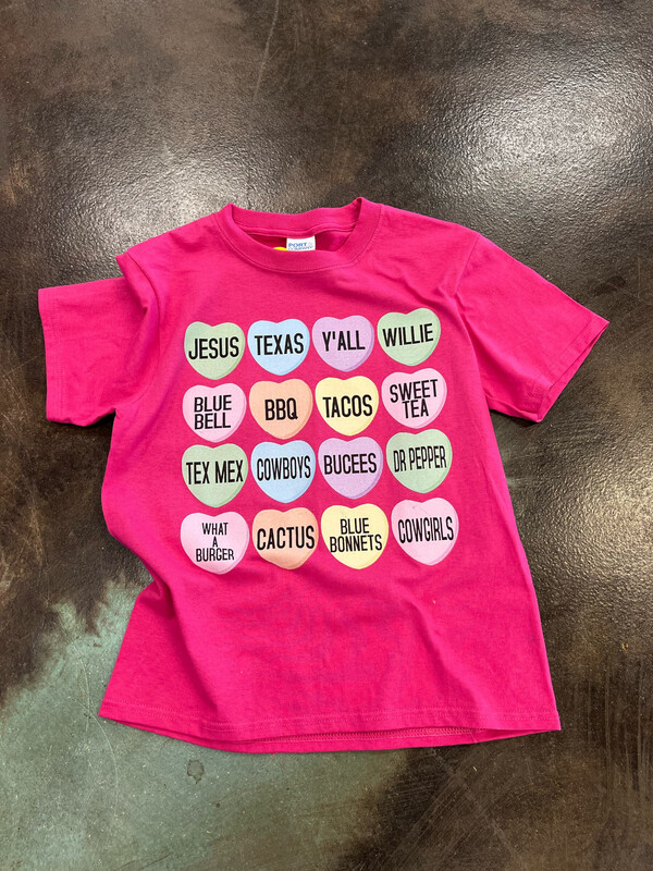 Princess TX Candy Heart Tee!