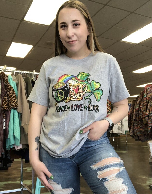Peace Love Luck Tee!