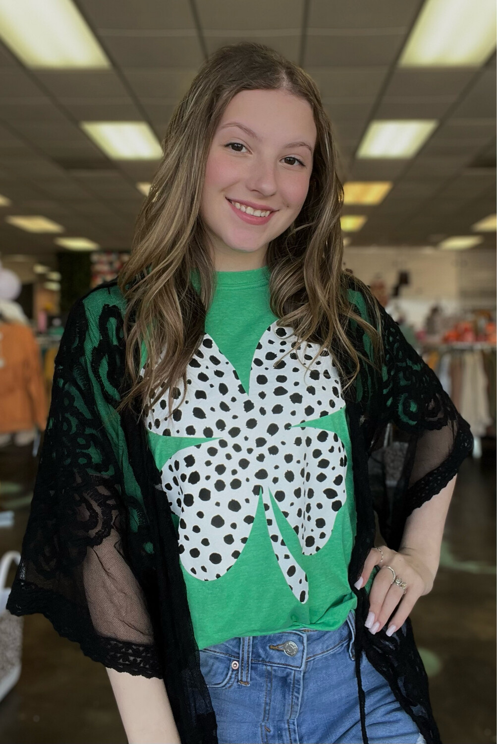 Dalmatian Clover Tee