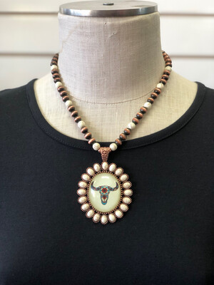 Hometown Girl Western Necklace.