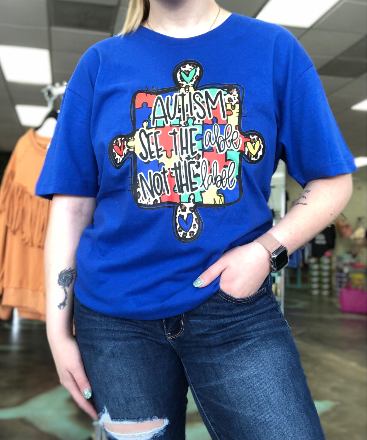 Autism Able Not Label Tee*