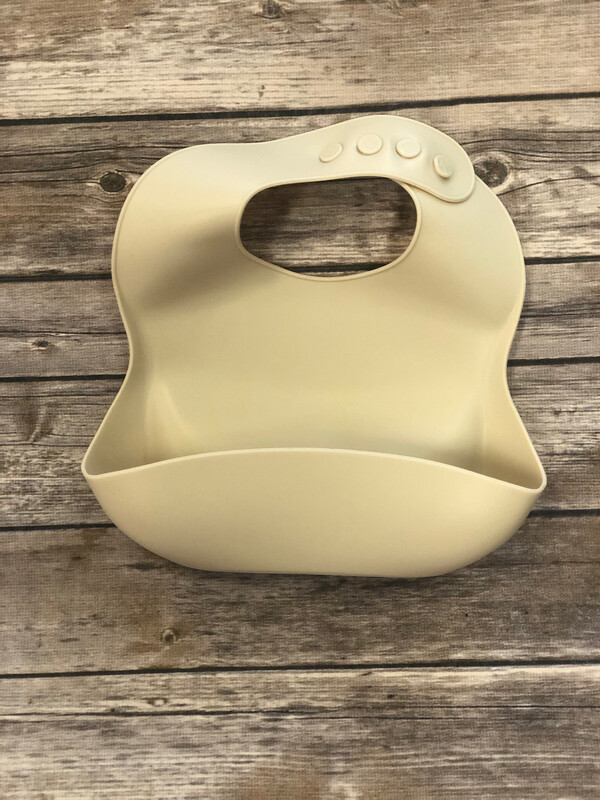 Easy Clean Rubber Baby Bib