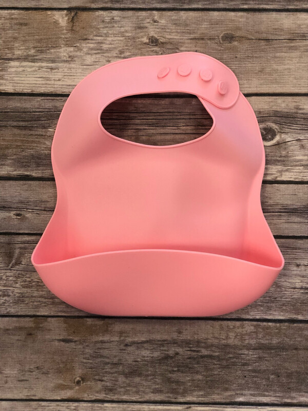 Easy Clean Rubber Baby Bib