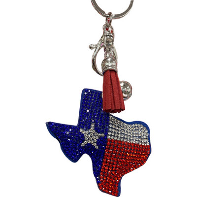 Texas Bling Keychain.