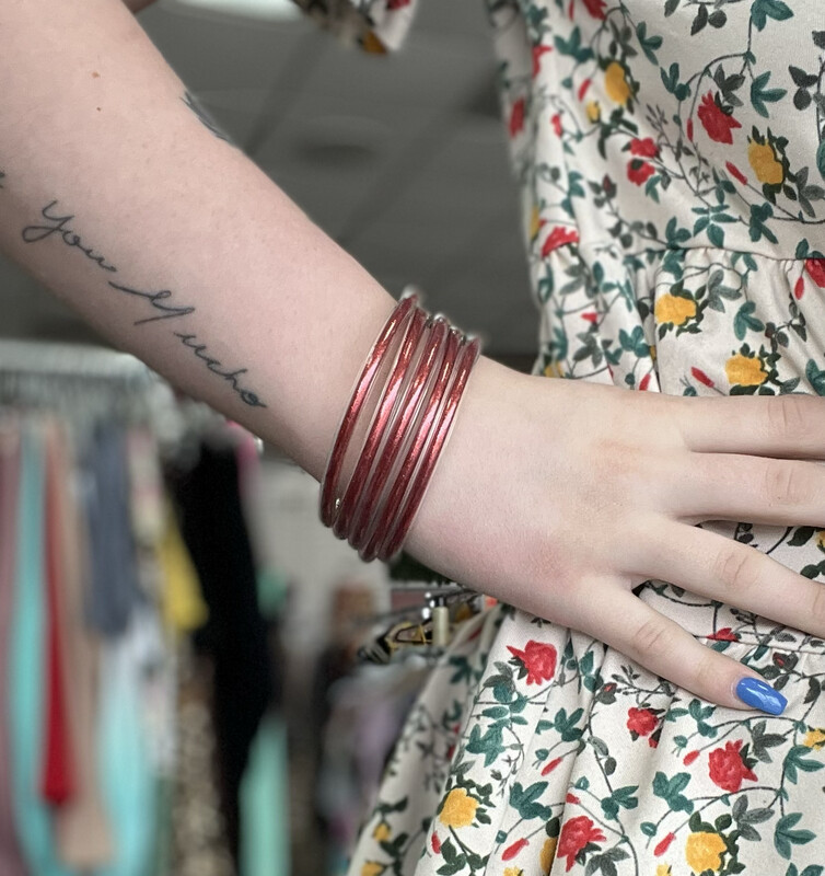 Glitter All Weather Bangles.