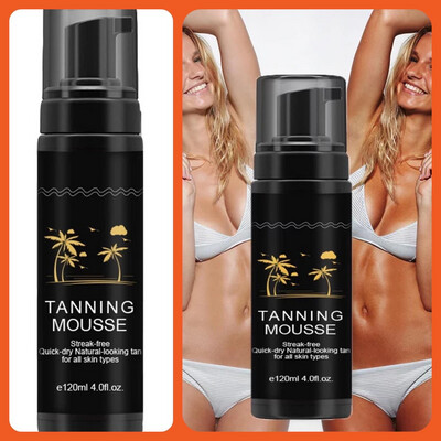 Tanning foam Mousse sunless