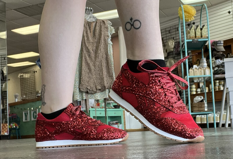Red BLING Sneakers*