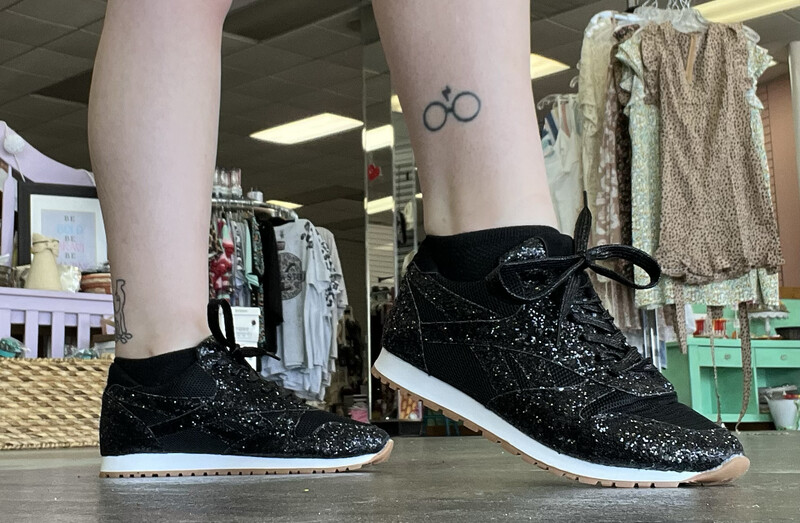 Black BLING Sneaker*