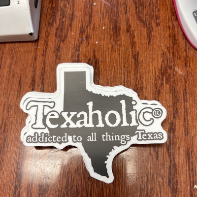 Texaholic Tex Sticker