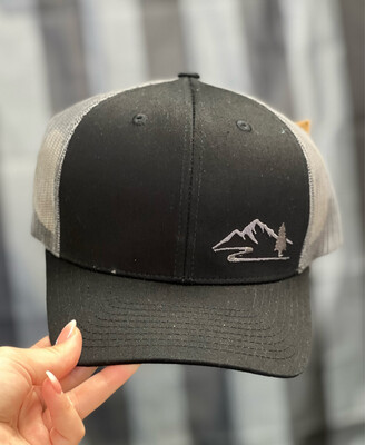 Mountain Black Men's Hat.