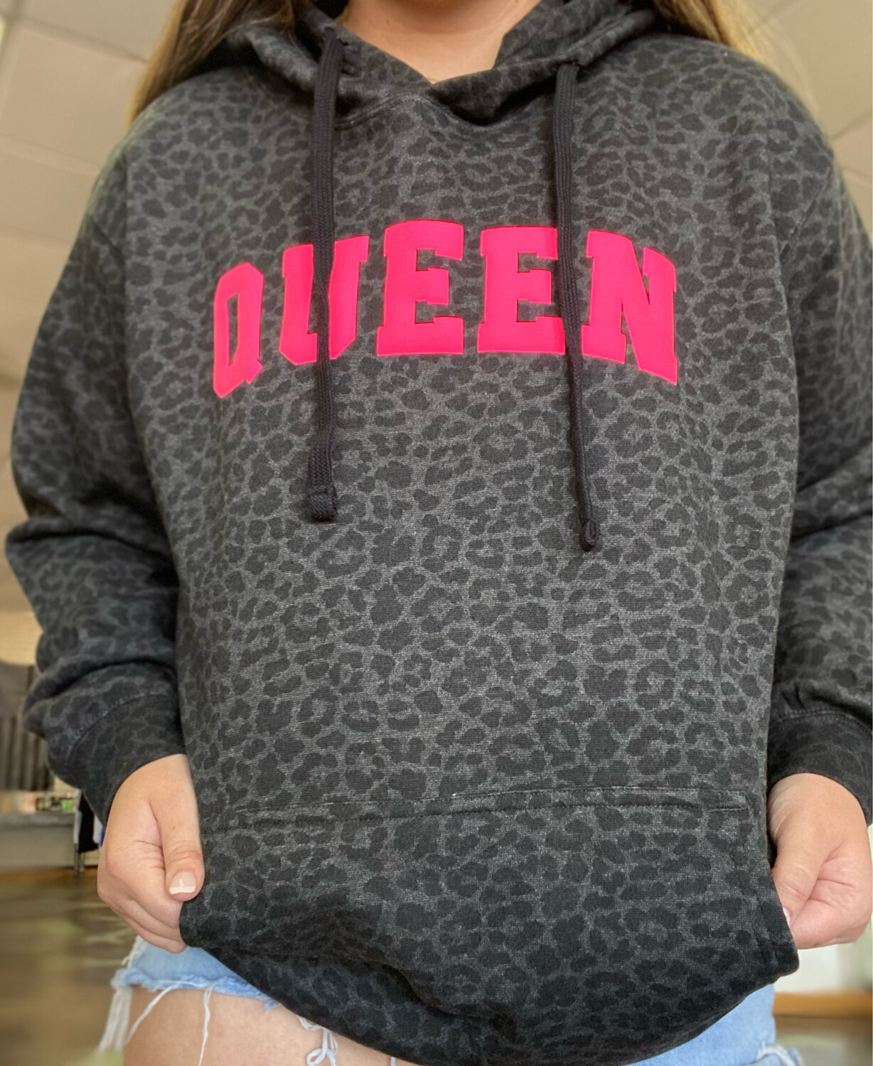 Leopard Queen Hoodie. 