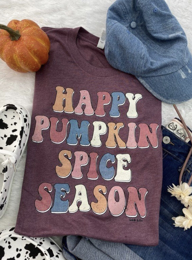Happy Pumpkin Spice Season Tee