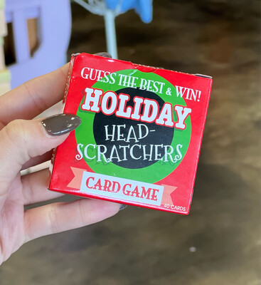 Holiday Head-Scratcher Card Game