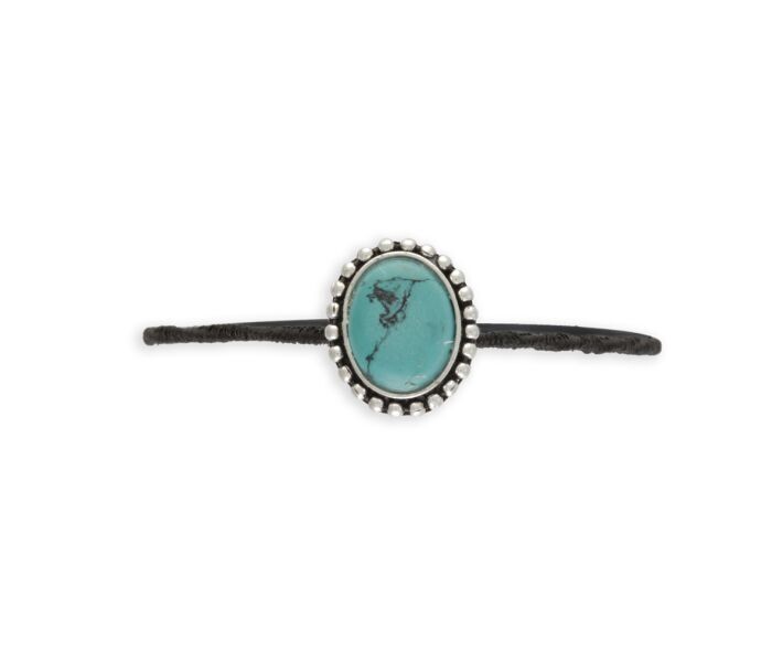 Turquoise Ponytail Holder