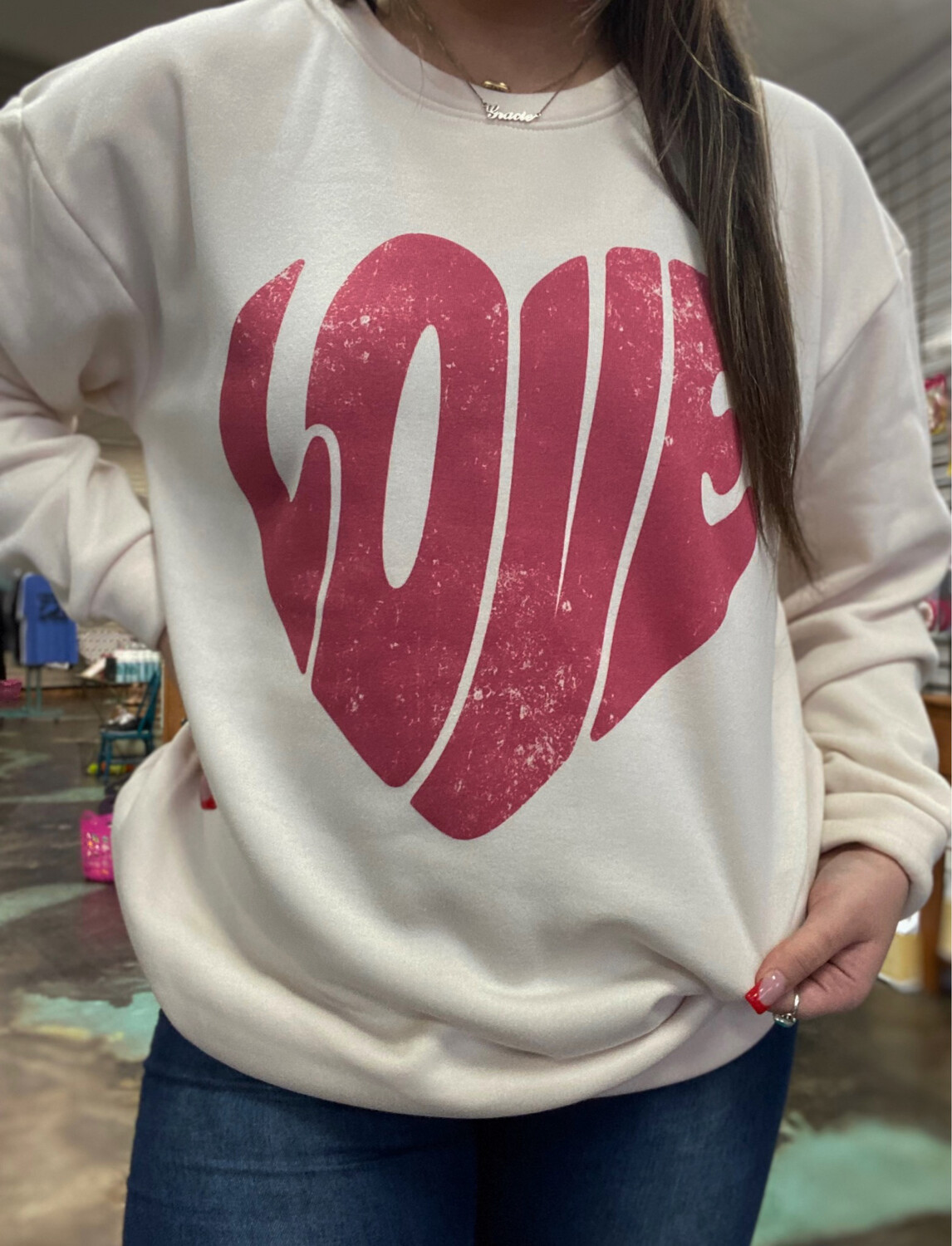 LOVE Crewneck