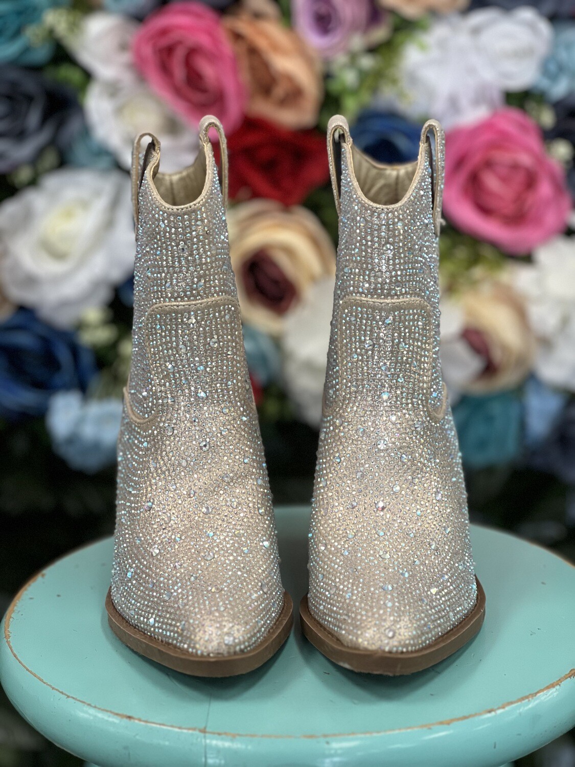 Champagne Bling Booties*