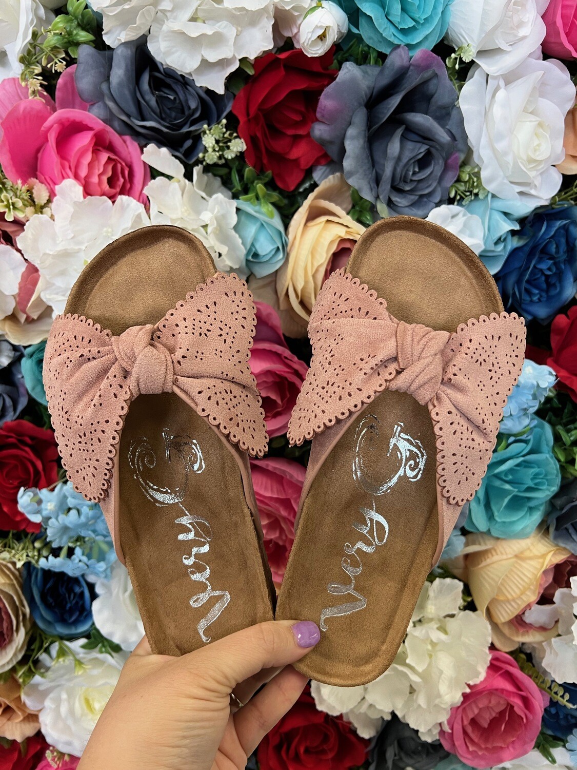 Brown Bow Sandals*