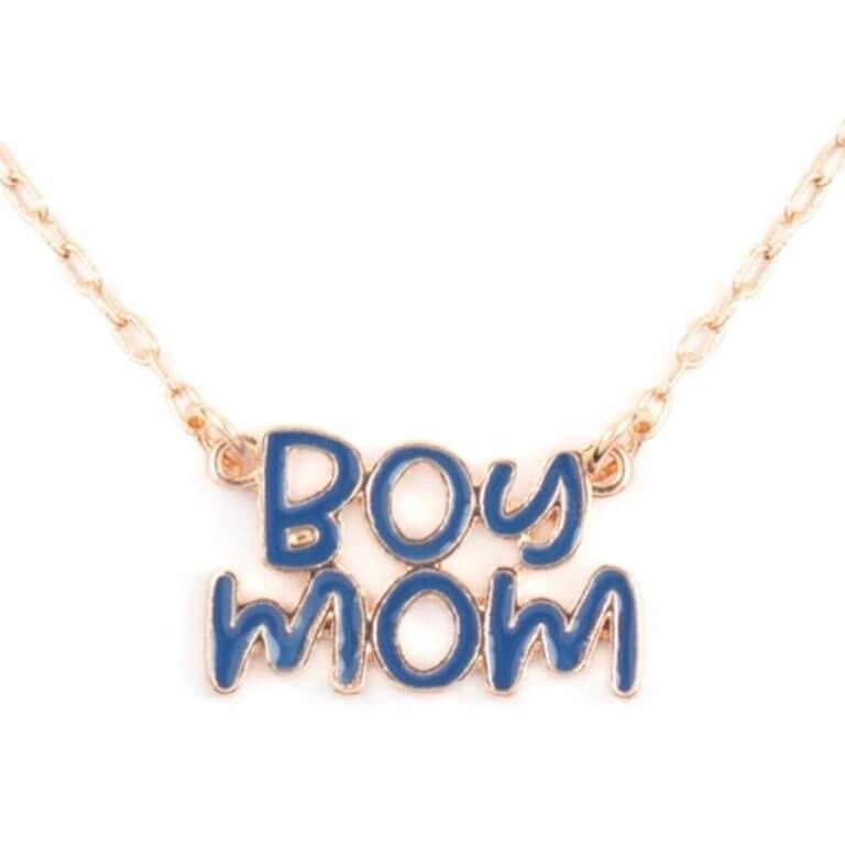 Boy Mom Necklace