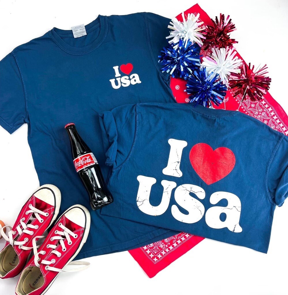 I Heart USA Tee