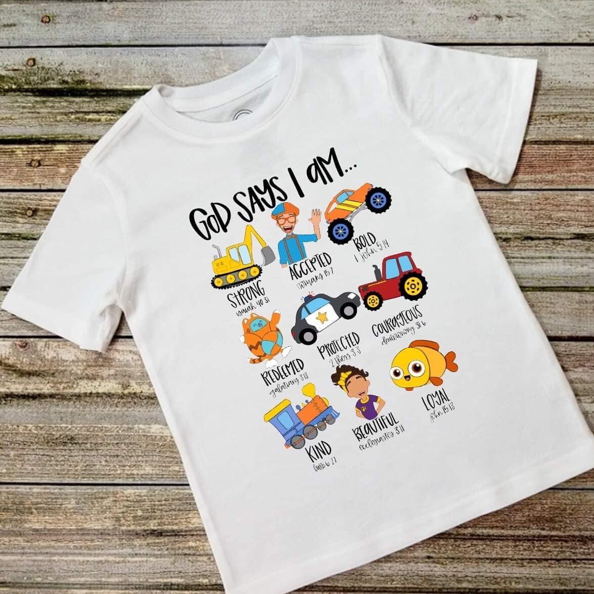 God says child tee