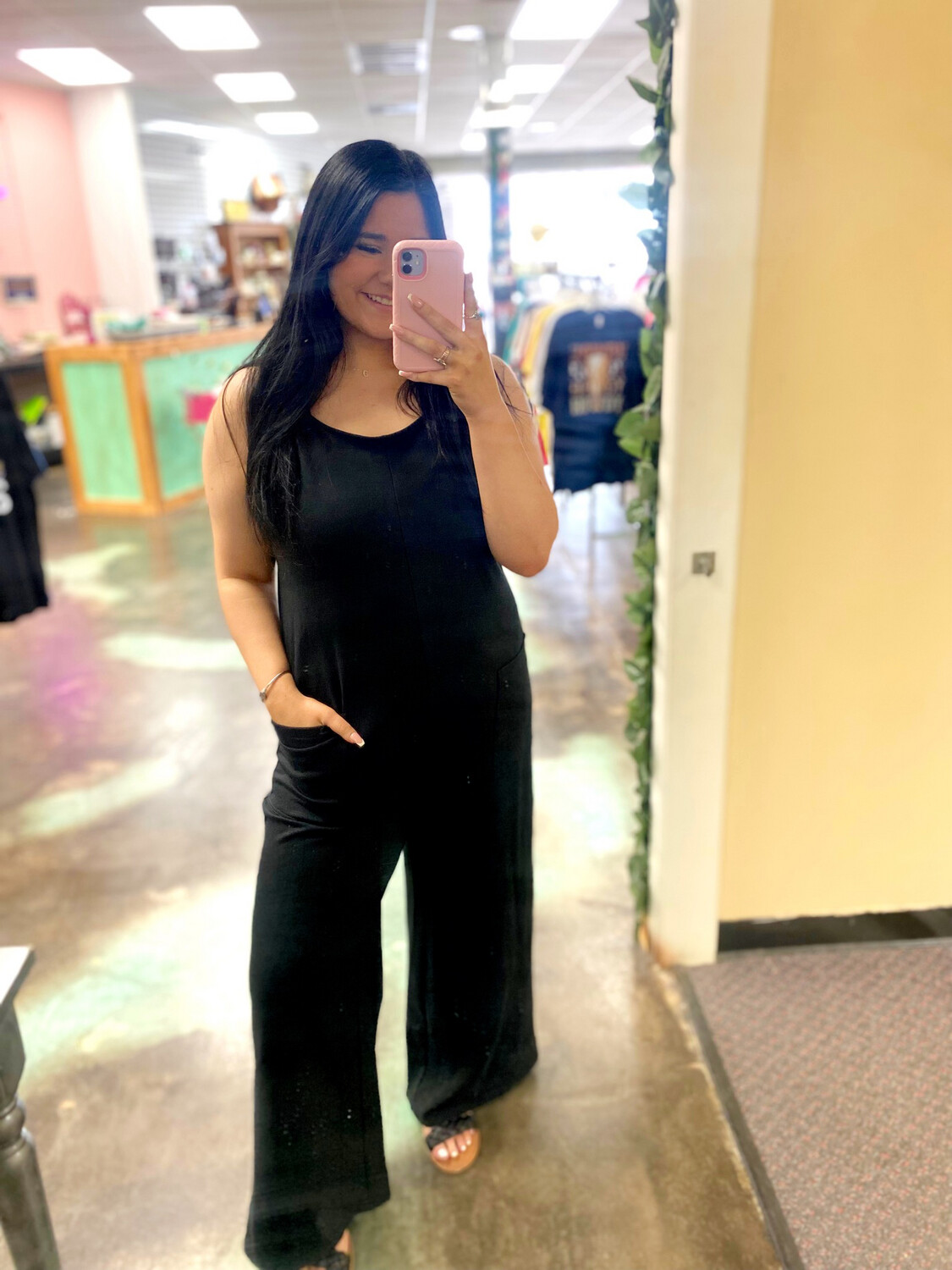 Black Tied Jumpsuit 